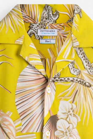 Camicia Hawaii Collo Bowling