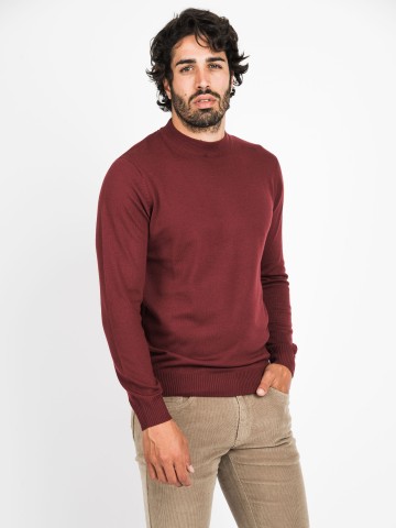 Maglia Mezzo Collo Cotton Silk