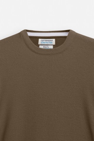 Maglia Girocollo Tramata