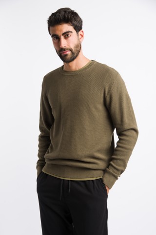 Maglia Girocollo Tramata
