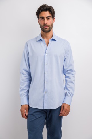Camicia Tramata Dobby