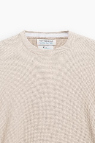 Maglia Girocollo Tramata