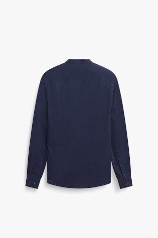 Camicia Coreana Tinta Unita