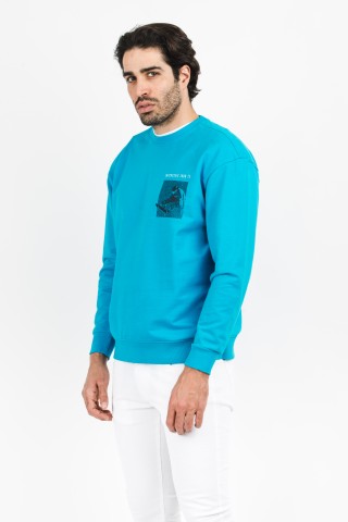 Felpa Oversize Stampa