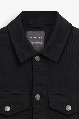 Giacca Jeans Nero