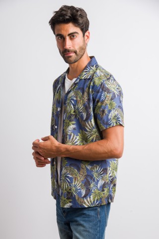 Camicia Floreale Bowling