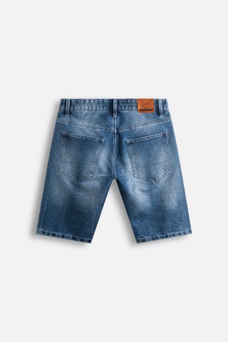 Bermuda Jeans Blu