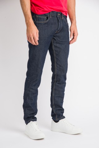 Jeans Slim Fit Dark Blu Solid Color