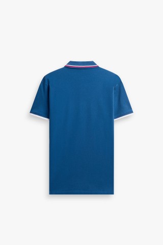 Polo Piquet Contrasto