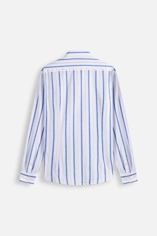Camicia Fantasia Misto Lino