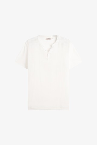 T-Shirt Serafino Texturizzata