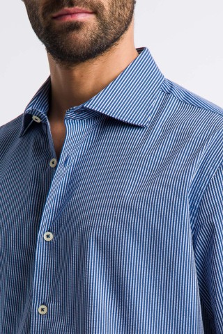 Camicia Tramata Dobby