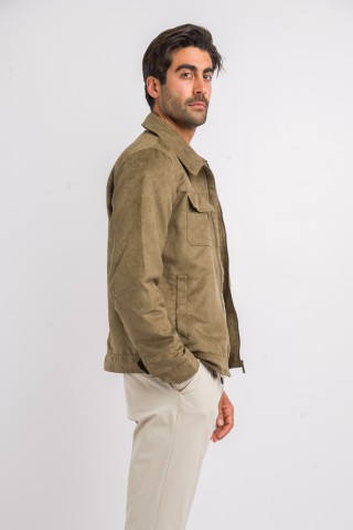 Giubbino Eco-Suede