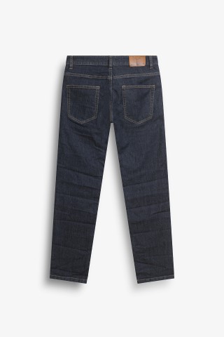 Jeans Slim Fit Dark Blu Solid Color