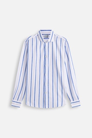 Camicia Fantasia Misto Lino