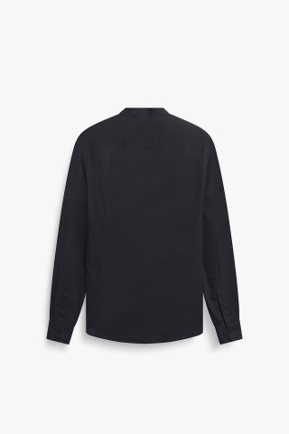 Camicia Coreana Tinta Unita