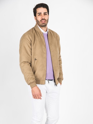 Giubbino Eco-Suede