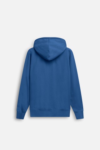 Felpa Zip Cappuccio