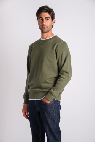Trendyol Felpa Uomo Girocollo Tinta Unita, Normale, In Misto Cotone (28% Cotone, 72% Poliestere), Taglie Dalla XXS Al 3XL, Colore Antracite/nero
