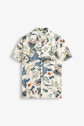Camicia Hawaii Collo Bowling