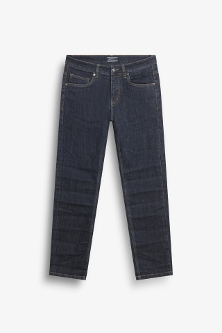 Jeans Slim Fit Dark Blu Solid Color