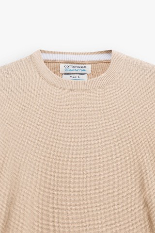 Maglia Girocollo Tramata