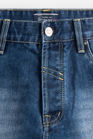 Bermuda Jeans Blu
