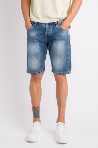 Bermuda Jeans Blu
