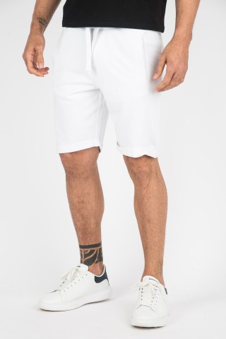 Bermuda Felpa Tinta Unita