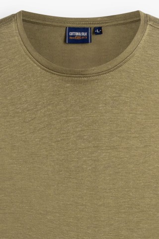 T-Shirt Misto Lino