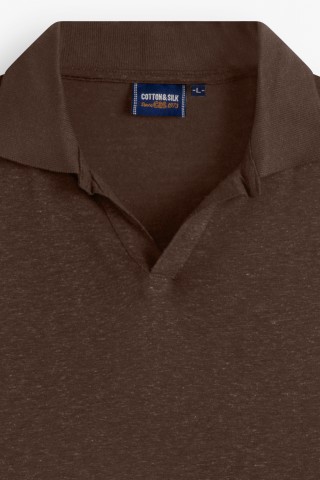 Polo Misto Lino Collo Derby
