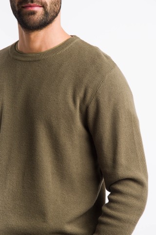 Maglia Girocollo Tramata