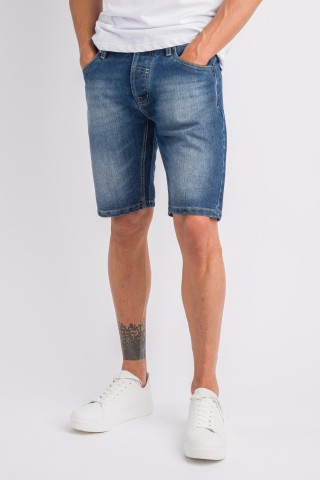 Bermuda Jeans Blu