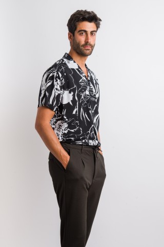 Camicia Hawaii Collo Bowling