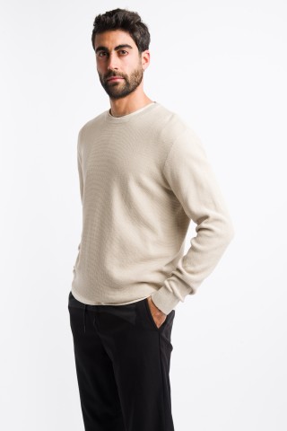 Maglia Girocollo Tramata