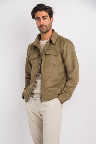 Giubbino Eco-Suede