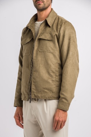 Giubbino Eco-Suede