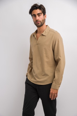 Camicia Casacca Texturizzata