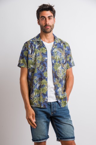 Camicia Floreale Bowling