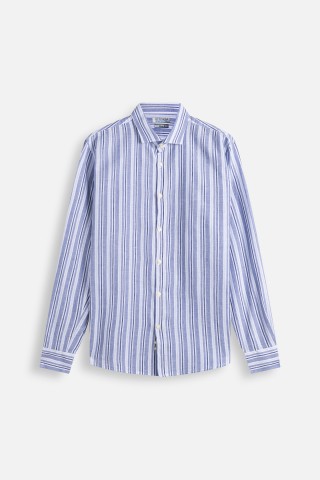 Camicia Fantasia Misto Lino