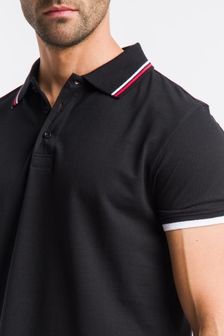 Polo Piquet Contrasto