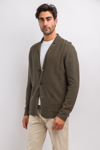 Cardigan Collo Revers