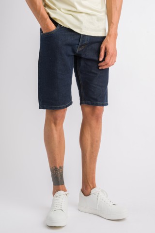 Bermuda Jeans Solid Color