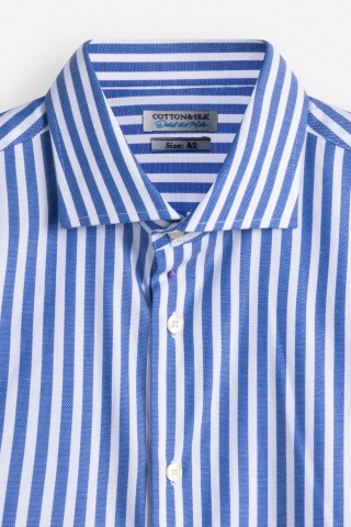 Camicia Tramata Dobby