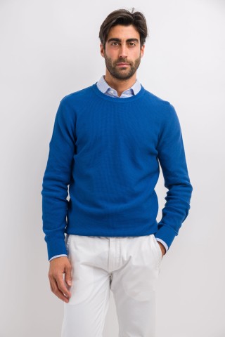 Maglia Girocollo Tramata