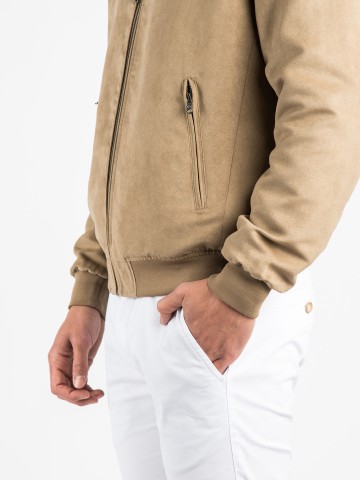 Giubbino Eco-Suede