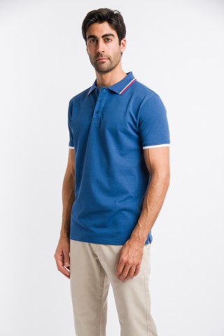 Polo Piquet Contrasto