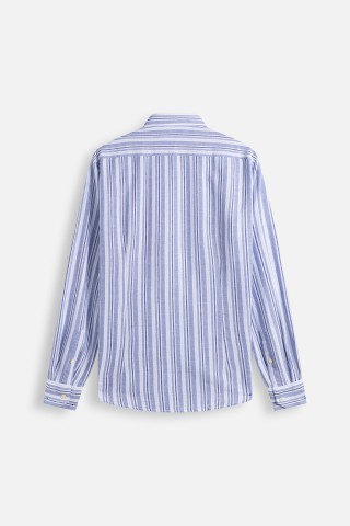 Camicia Fantasia Misto Lino