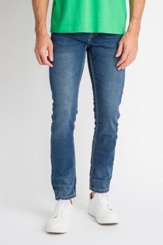 Jeans Slim Fit Blu Sfumato