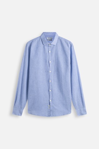 Camicia Fantasia Misto Lino